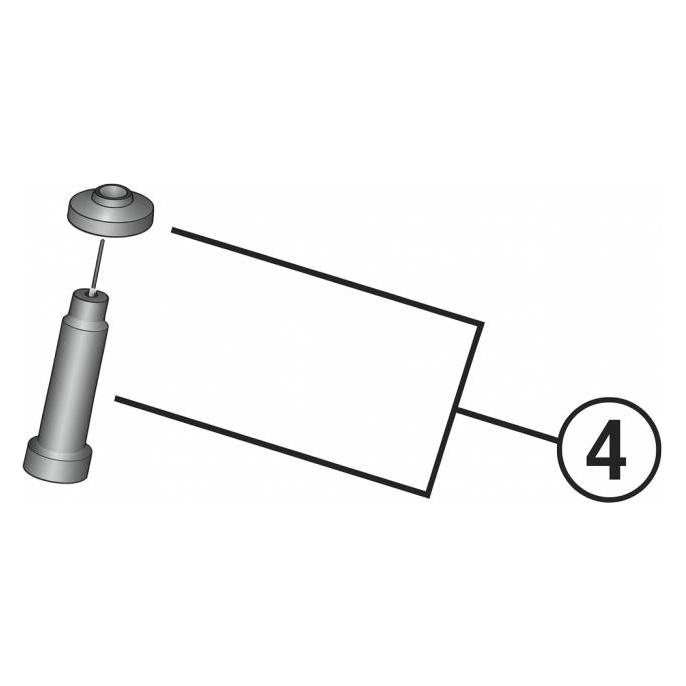 Shimano B-Achse & Halter (f.Standard-Montage) f.RD-R7100 (39187022)