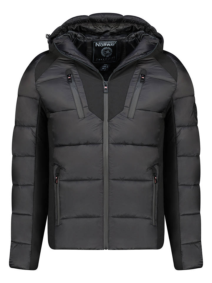 Geographical Norway Winterjacke "Bastian" in Schwarz - 3XL