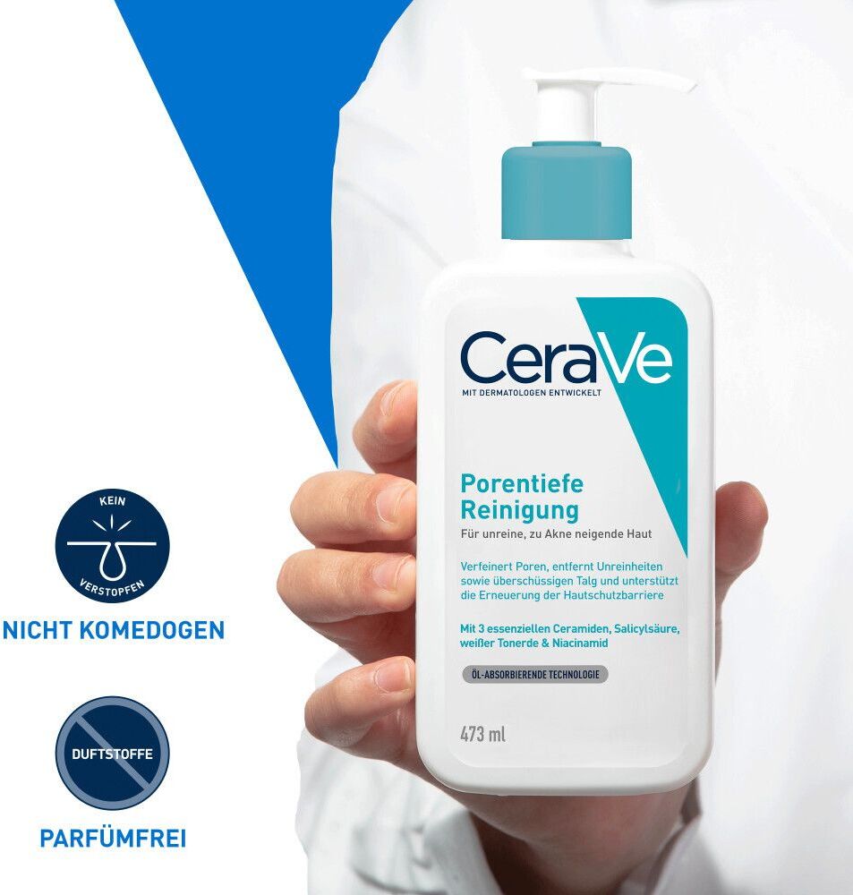 Cerave porentiefe Reinigung Gel 473 ml