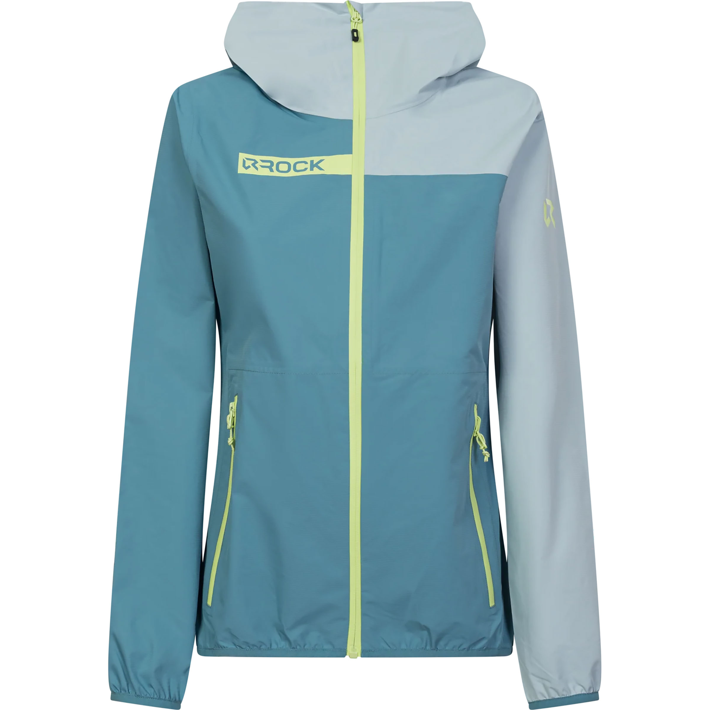 Rock Experience Great Roof 2.0 Damen Regenjacke blau Größe XS Camping Winddicht Wasserabweisend