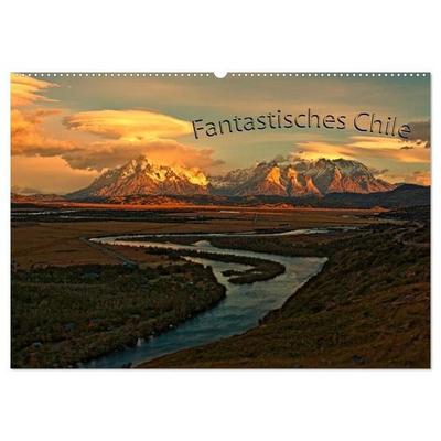 Fantastisches Chile (Wandkalender 2027 DIN A2 quer), CALVENDO Monatskalender