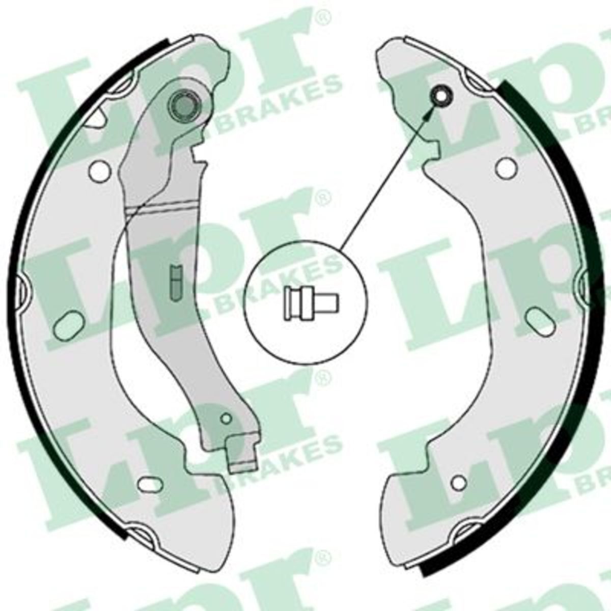 Bremsbackensatz LPR 08580