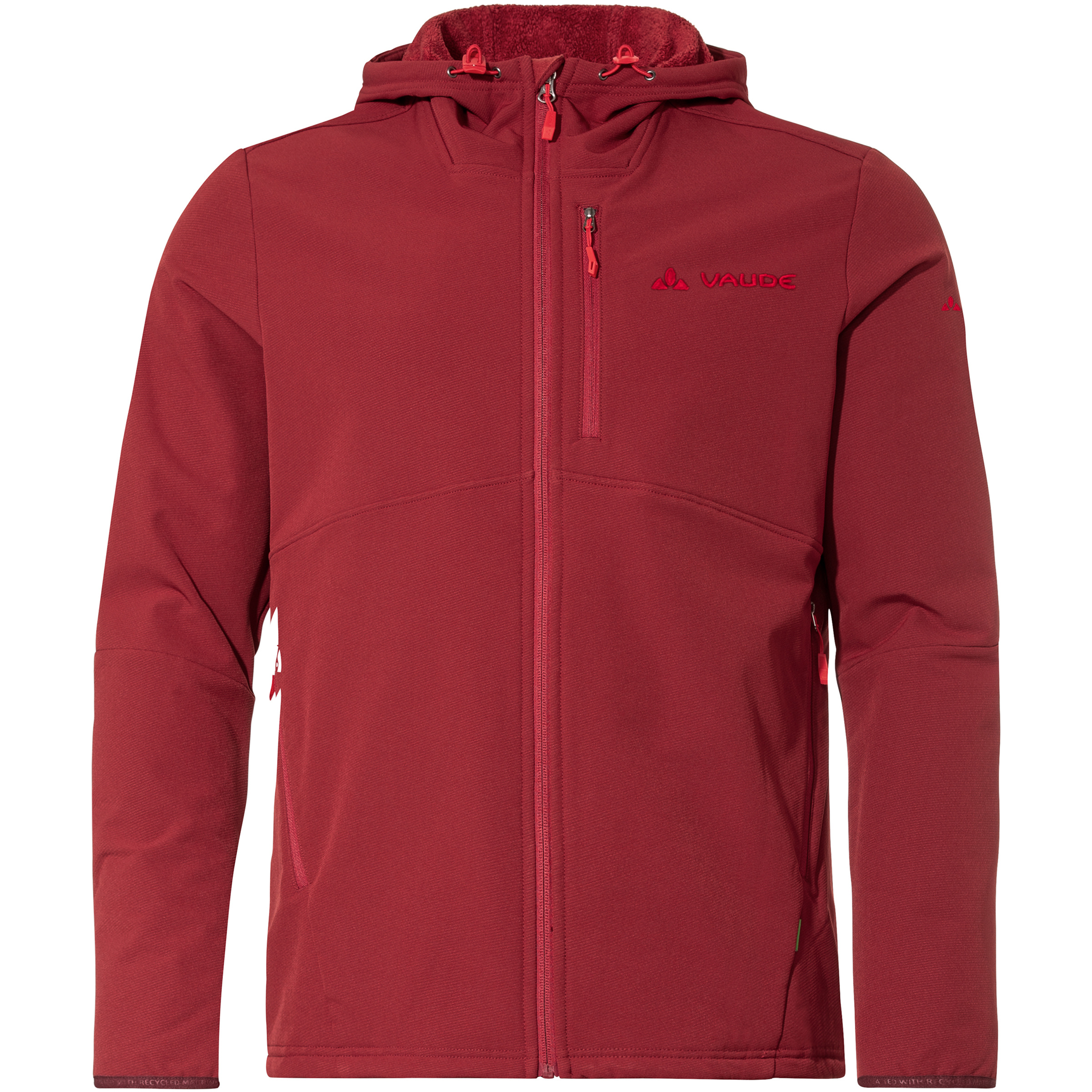 Vaude Elope Stormfleece Herren Softshelljacke rot Größe XL Trekking Windabweisend