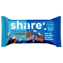Share Schokoriegel »Dinkel Pops mit ChoViva« 20 Stück