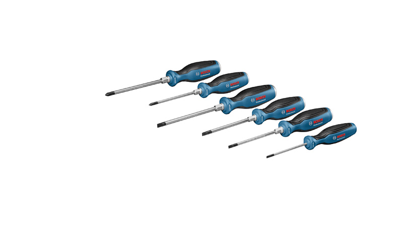 Bosch Handwerkzeuge Schraubendreher-Set, 6-tlg., SL/PH 1600A016BF