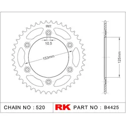RK Kettenrad 4425 48 Zähne