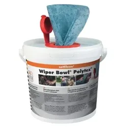 Reinigungstücher im Spender Wiper Bowl Polytex 72 Stk.