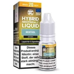 Menthol Hybrid NicSalt Liquid by SC 10ml / 5mg
