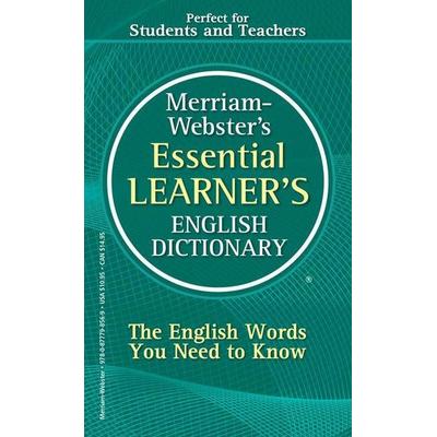 Merriam-Webster's Essential Learner's English Dictionary, Taschenbuch von , Franklin Electronic Publishers, 978-0-87779-856-9
