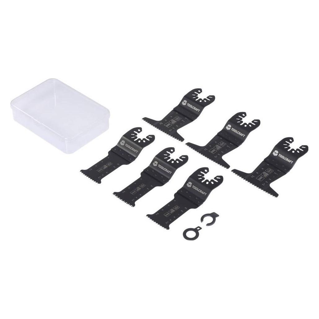 Toolcraft TO-10283856 Chrom-Vanadium Stahl Multifunktionswerkzeug-Zubehör-Set (TO-10283856)