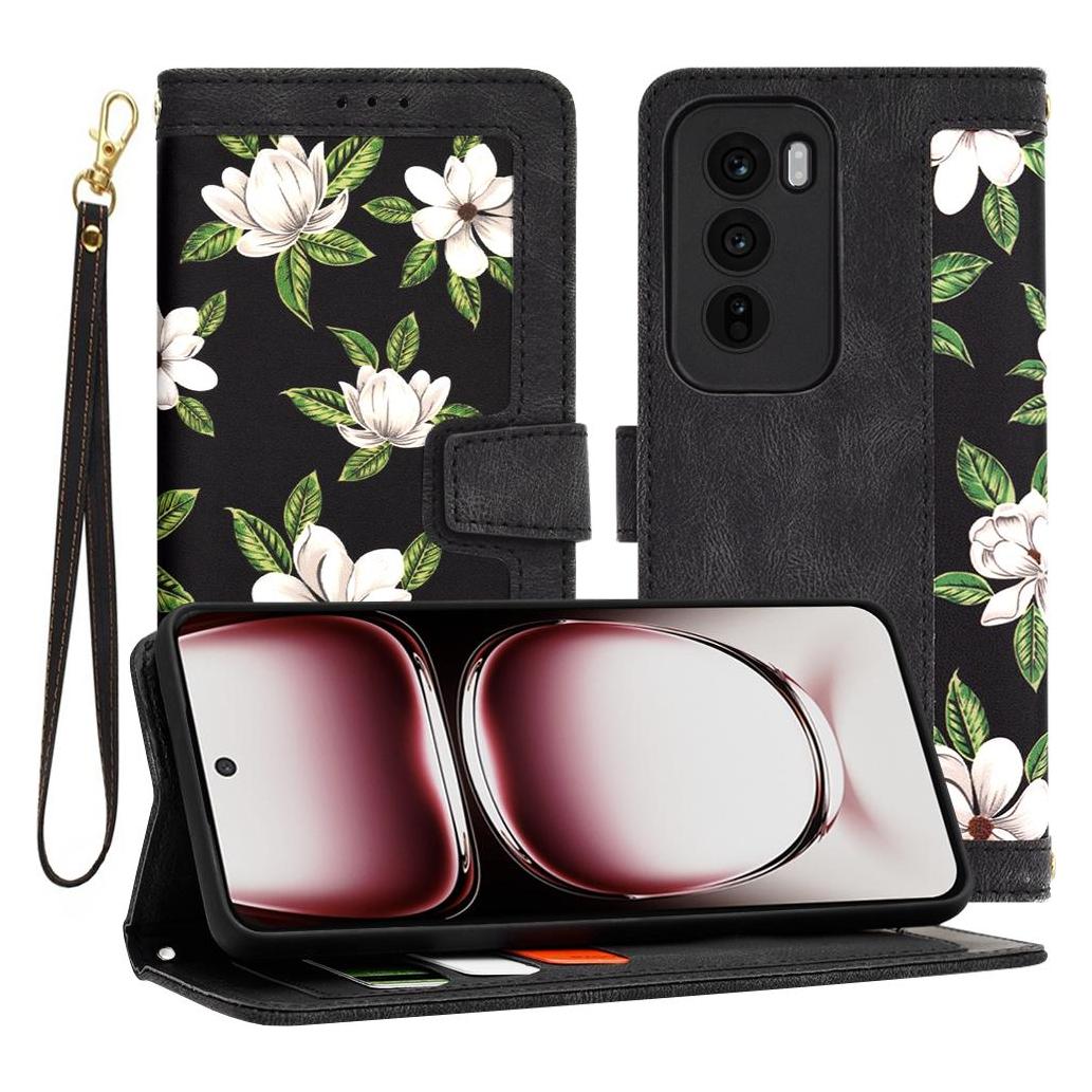 Techsuit - FlipCraft - Oppo Reno12 Pro - Flowers of the Dawn (Oppo Reno12 Pro) (56357527)