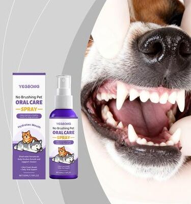 Happy Pet Pantry Natural Dog & Cat Dental Spray Pet Oral Care & Bad Breath Freshener For Daily Use Natural Dog & Cat Dental Spray Pet Oral Care & Bad Breath Freshener For Daily Use