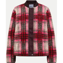 Blouson mit Karo-Muster Mehrfarbig L