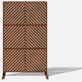 Veradek Corten Steel Screen Set