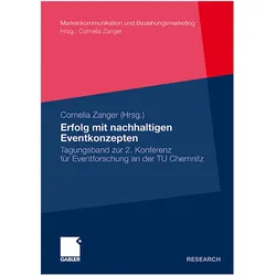 Erfolg mit nachhaltigen Eventkonzepten, Fachbücher von Cornelia Zanger