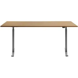 Topstar Schreibtisch »Topstar Office« 180 cm breit und elektrisch höhenverstellbar bis 1 braun, 180x120x80 cm