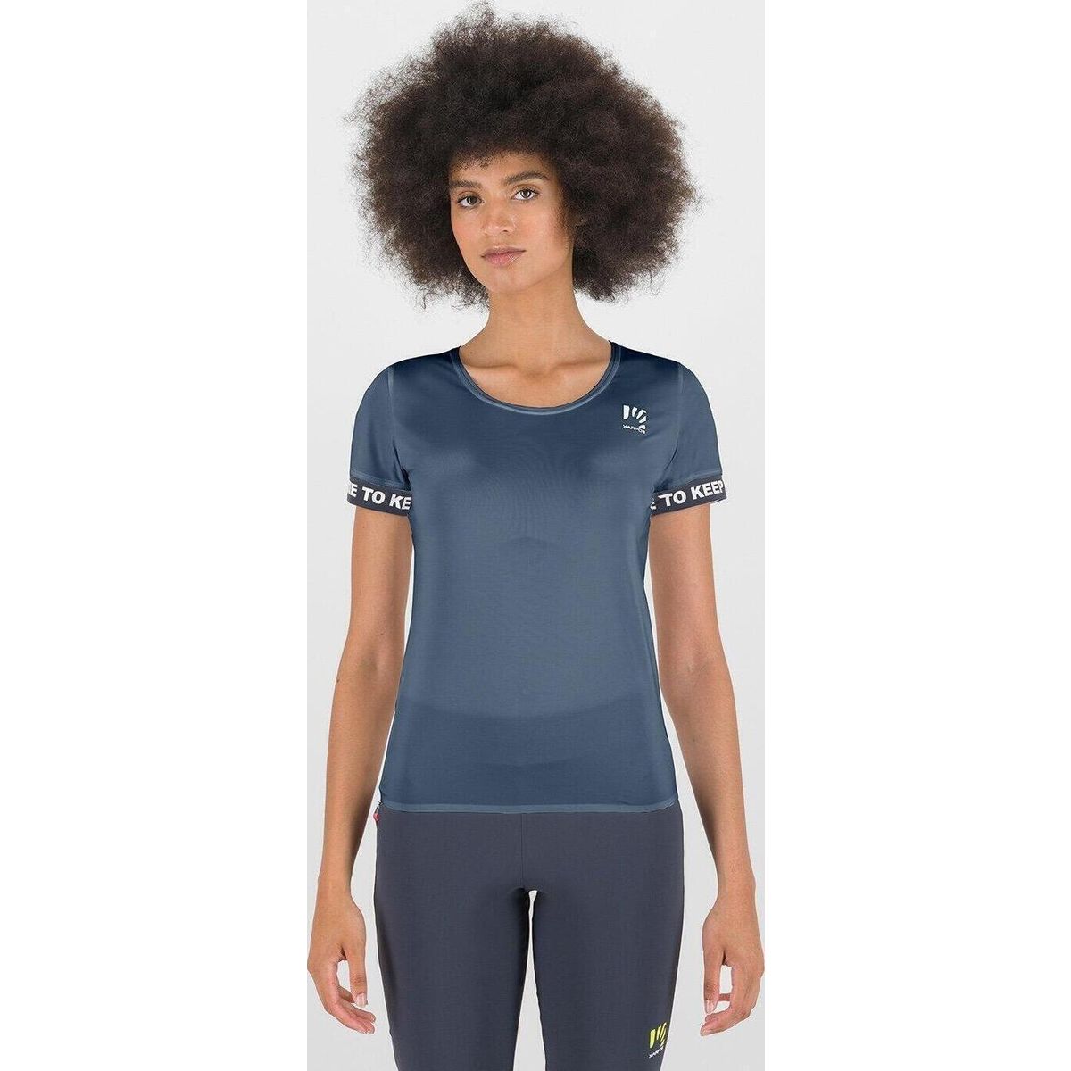 Karpos Easyfrizz W T-shirt bluefin/ombre blue (172) M 2532007-172-M