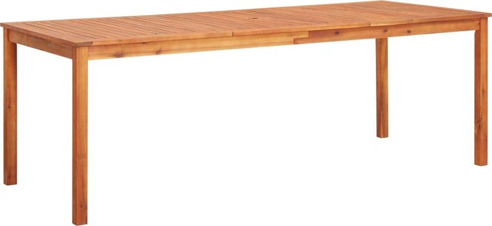 Gartentisch 215x90x74 cm Akazie Massivholz