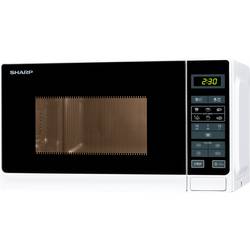 Sharp R242WW Mikrowelle Weiß 800 W