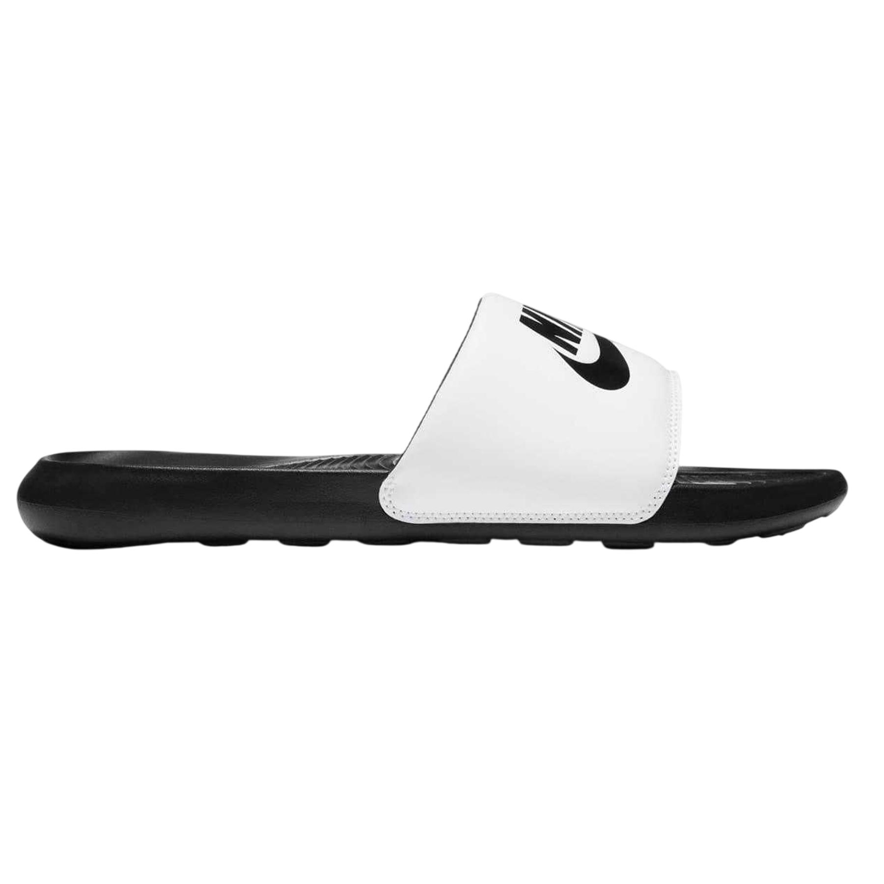 Nike - "Victori One Shower" Pantoffeln für Herren (Weiß/Schwarz)