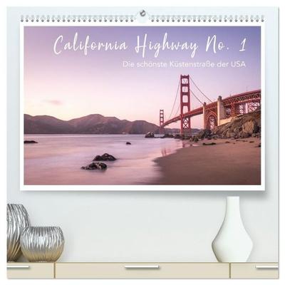 California Highway No. 1 - Die schönste Küstenstraße der USA (hochwertiger Premium Wandkalender 2027 DIN A2 quer), Kunstdruck in Hochglanz