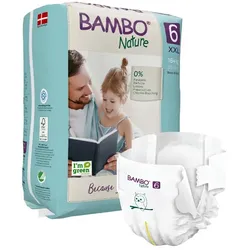Babywindeln Abena Bambo Nature Windeln 16 - plus kg Größe 6 20 Stück, die neue Windelgeneration