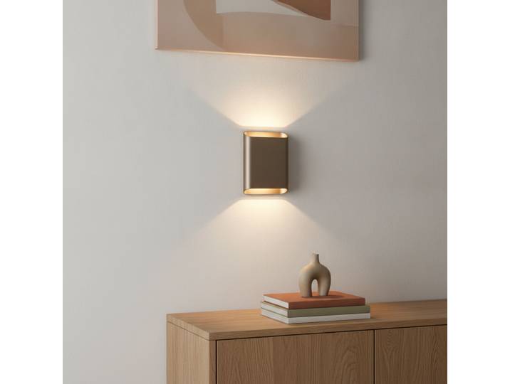 Wandlamp Diaz L Champagne Artdelight - WL DIAZ-L CP