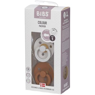 Bibs Fopspeen Haze - Caramel 0-6 Maanden 2 St Sauger