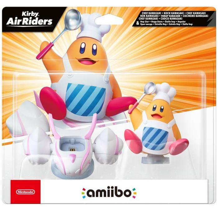 Amiibo Chef Kawasaki en Étoile Hop uit de Kirby-collectie voor Nintendo Switch, 3DS en Wii U