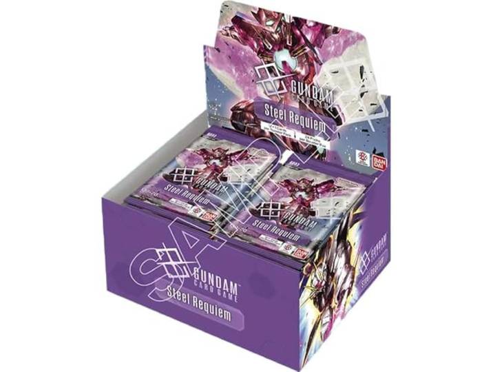 Gundam Card Game Booster Box - Steel Requiem (GD03) - 24 Packungen