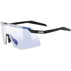UVEX Sportbrille pace stage V | black matt / mirror blue
