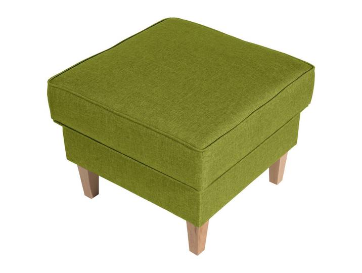 Max Winzer Hocker Lorris, Hellgrün, Holz, Buche, quadratisch, 53x45x53 cm, Goldenes M, Made in Europe, Wohnzimmer, Hocker, Sitzhocker