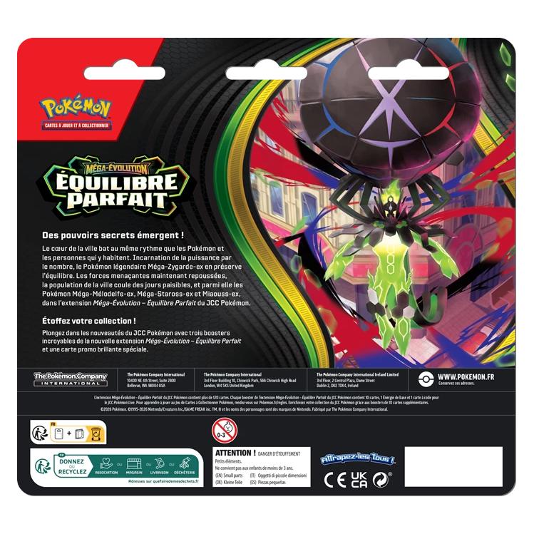 Pokémon ME03 Équilibre Parfait 3-Pack Blister FR (Französisch, Booster Pack) (0196214136694)