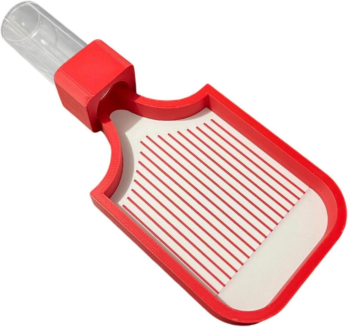 Rood dienblad met strass-steentjes voor diamant schilderen - 10 x 10 x 10 mm
