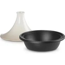 Le Creuset Signature, Pfanne + Kochtopf, Beige