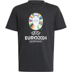 ADIDAS Kinder Fanshirt Official Emblem Kids, Größe 116 in Grau Grau