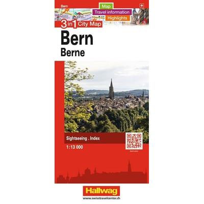 Hallwag Stadtplan Bern, Sonstige von , Hallwag, 978-3-8283-3029-0