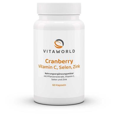 Cranberry Vitamin C+Selen+Zink Kapseln 60 St
