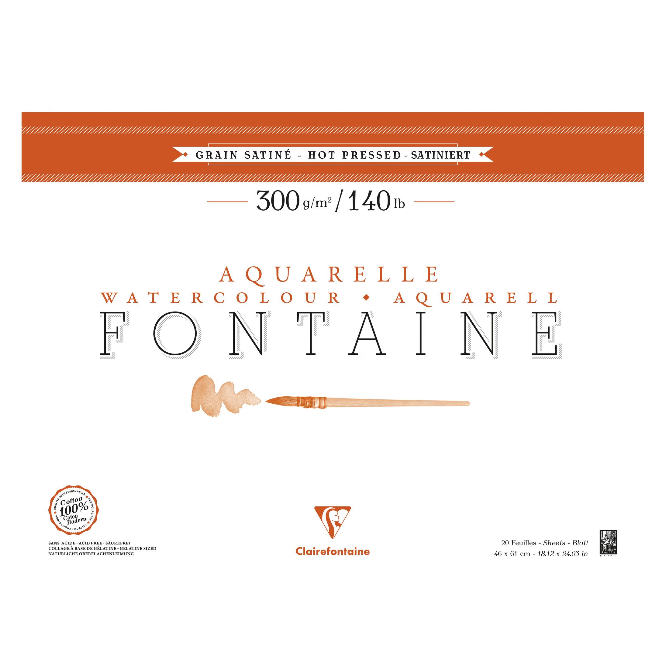 Clairefontaine Feuchte Techniken (300 g/m², 1x) (96347C)