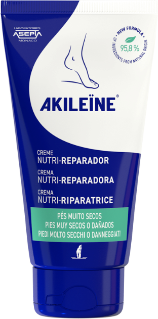 Akileine Creme Nutri-Reparador Pés Muito Secos 75ml