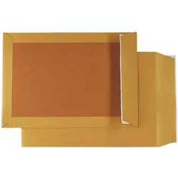 Mailmedia, Versandtasche + Luftpolstertasche, Versandtasche C4 HK 110g braun (125 Stk.)