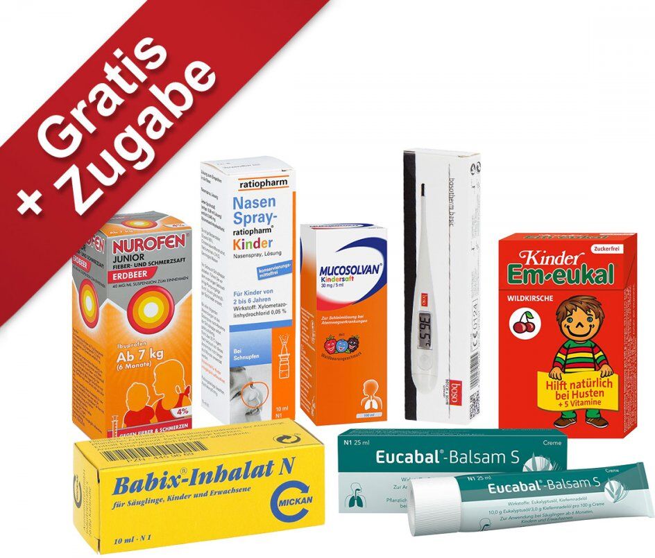 Kinder Erkältungs-Set 7-teilig