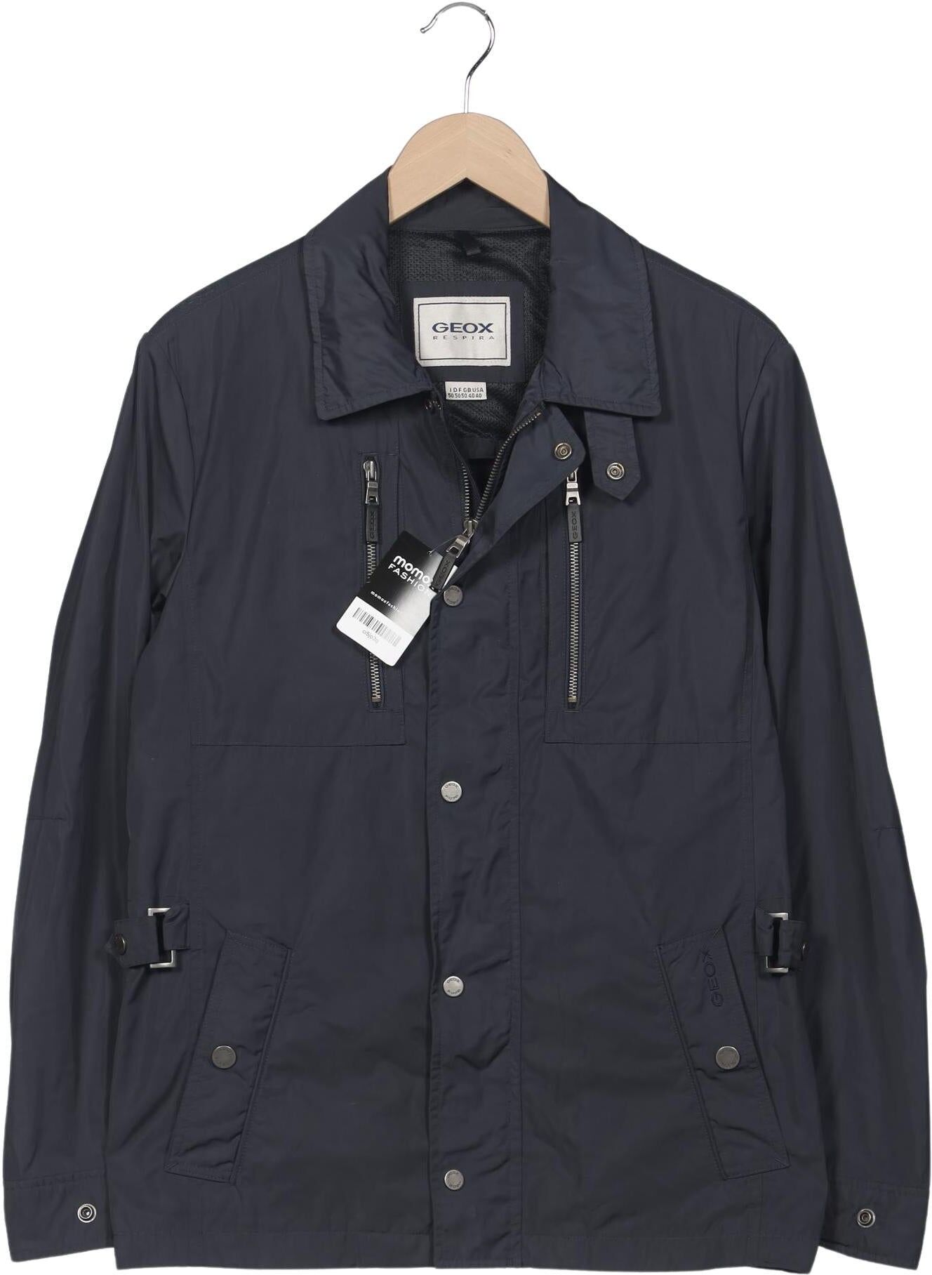 Geox Herren Jacke, Marineblau, Gr. EU 50, Synthetik - Second Hand