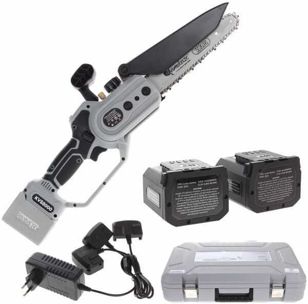 Volpi KVS8000 - Potatore manuale a batteria - 21.6V 4Ah - barra da 19 cm