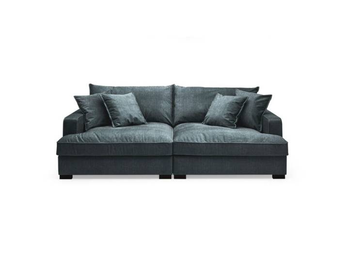 Trendstore Haidi Megasofa Microfaser - Microfaser Vogue petrol M