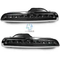 LED Nebelscheinwerfer / LED Standlicht passend für Porsche Boxster 987 04-09 Smoke