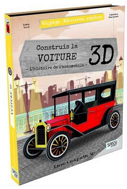 Sassi Voyage, découvre, explore - La voiture 3D