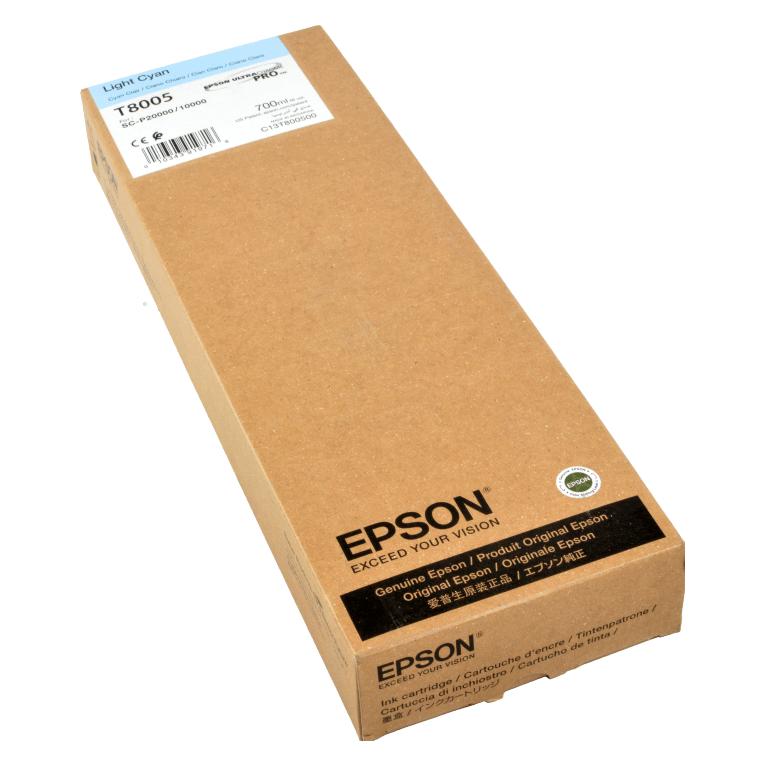 Epson Singlepack Light Cyan T800500 UltraChrome PRO 700ml (LC) (C13T800500)