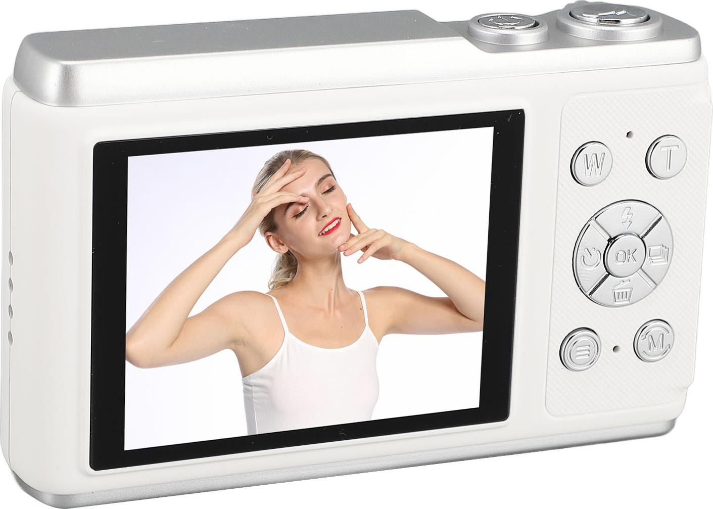 Gistuch 4K Digitale camera met 50MP en 2,8-inch scherm