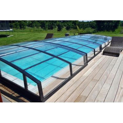 Pool mit Abdeckung 3,0x5,0m - Überlaufpool